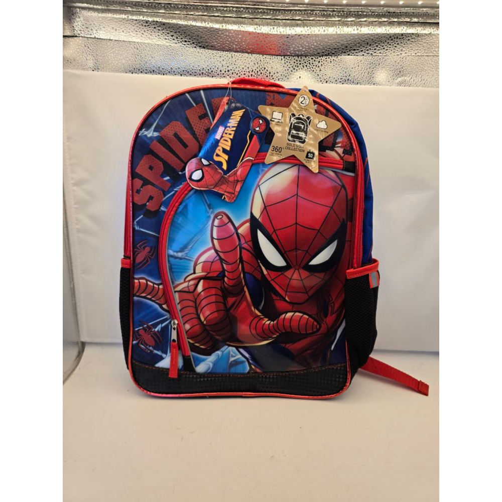 Boys JWorld Marvel Spider-Man Backpack One Size Blue Red